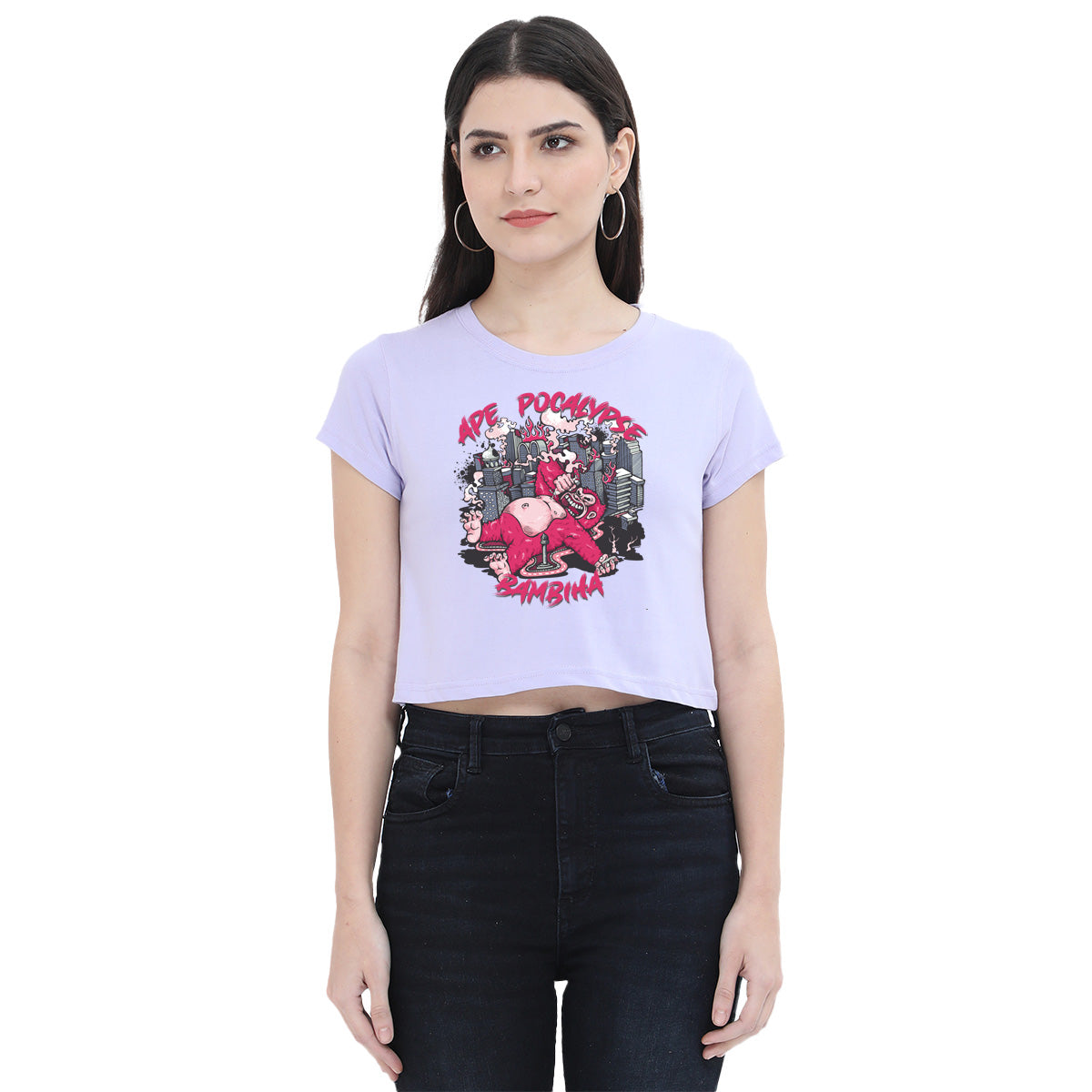 Ape Pocalypse Crop Top