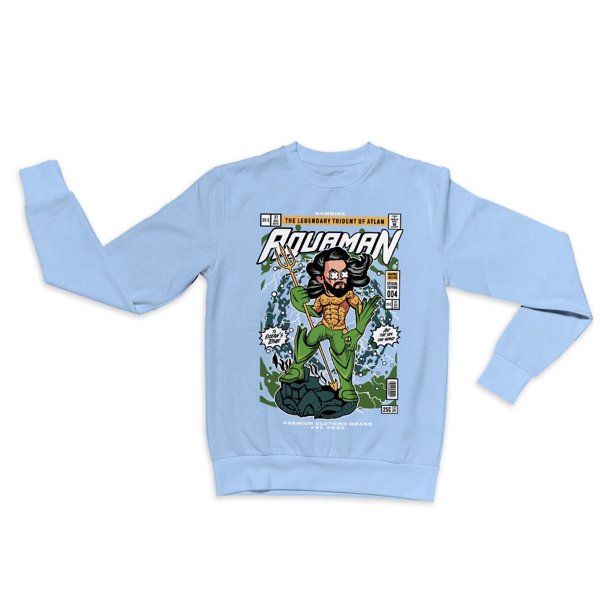 Aquaman Cartoon Sweatshirt