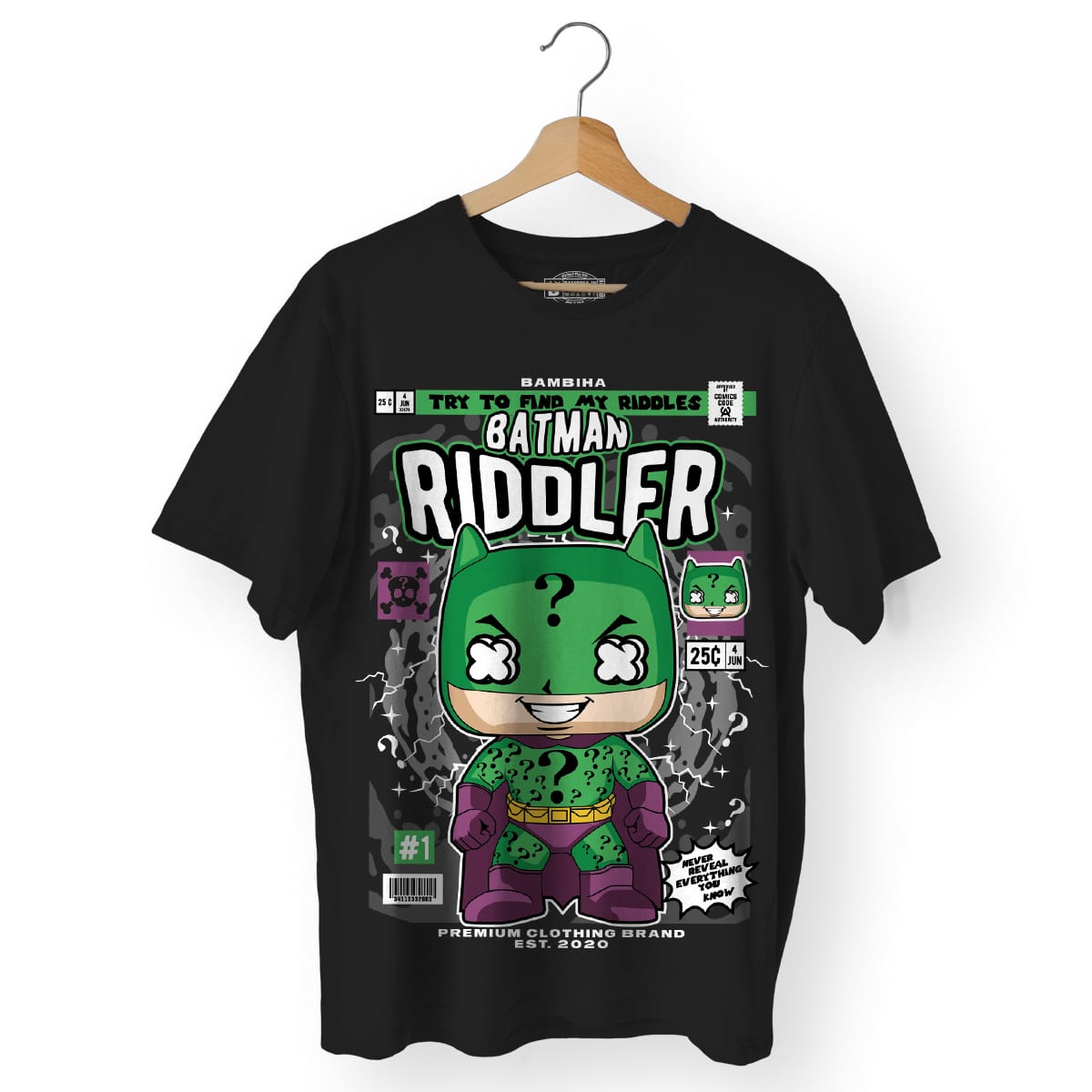 Batman Rider Cartoon T-Shirt