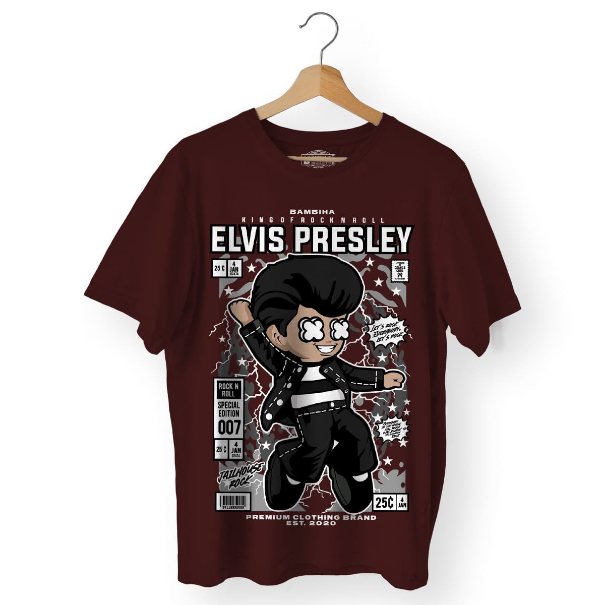 Elvis Cartoon T-Shirt