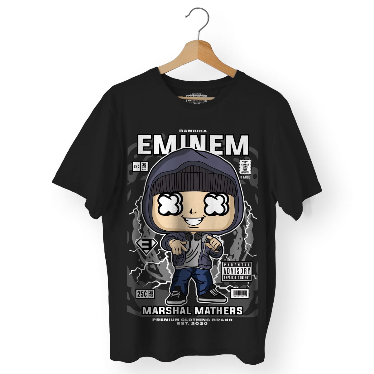 Eminem 8 Mile Cartoon T-Shirt