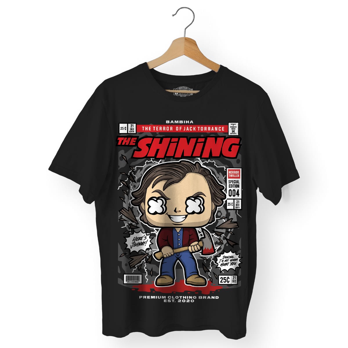 Jack Torrance Cartoon T-Shirt