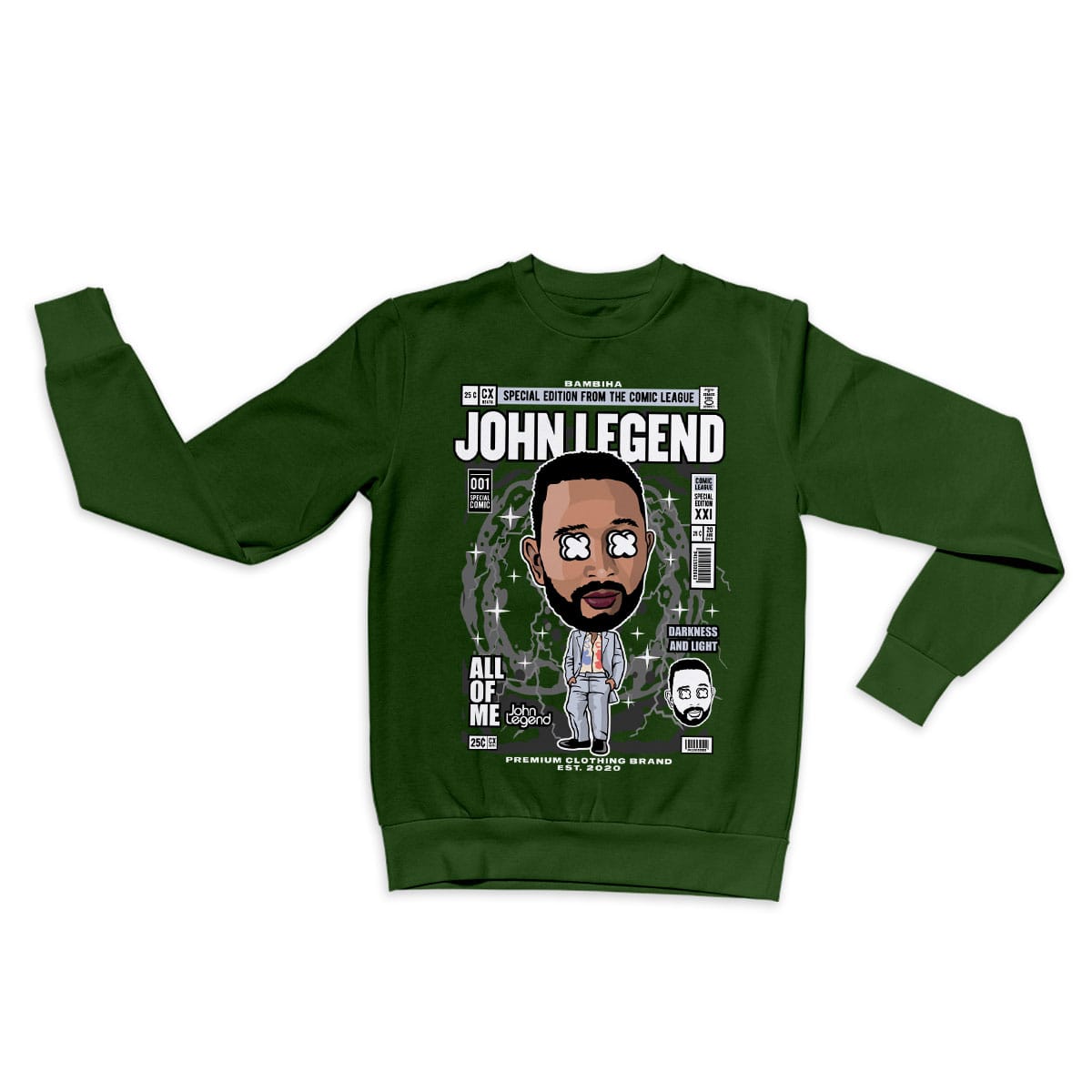 John Legend Cartoon Sweatshirt