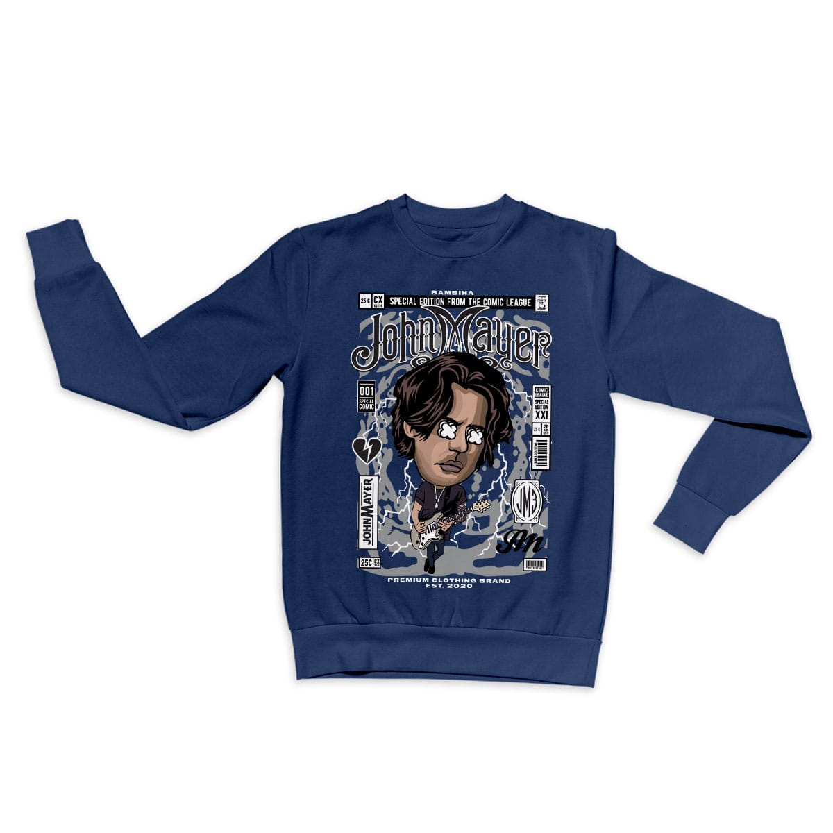 John Mayer Cartoon Sweatshirt