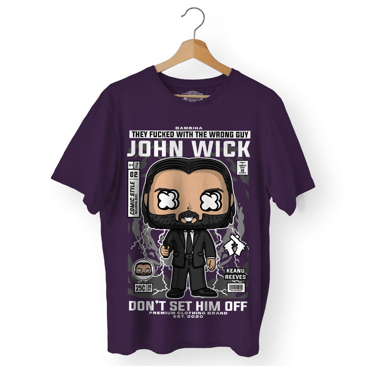 John Wick Cartoon T-Shirt
