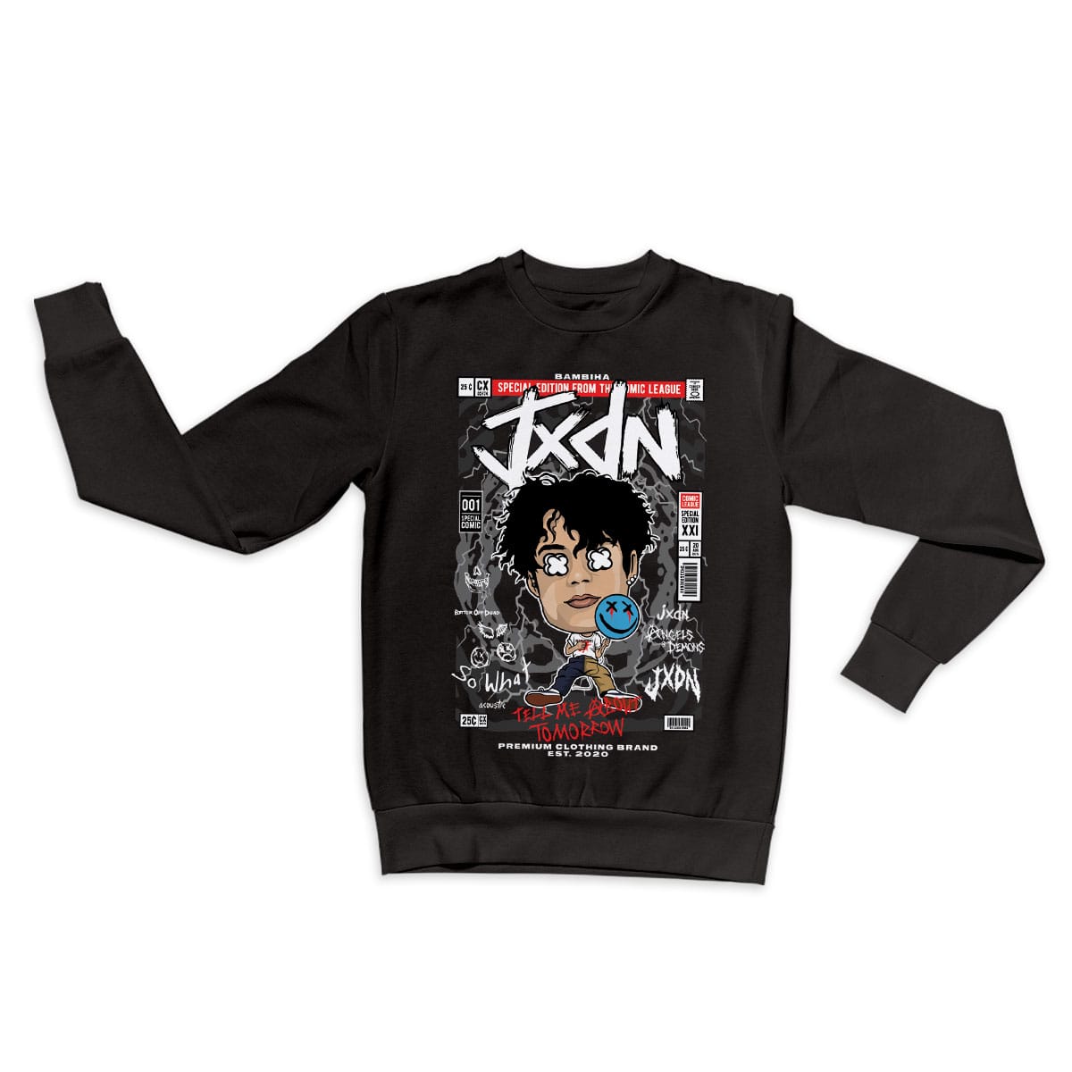 Jxdn Cartoon Sweatshirt