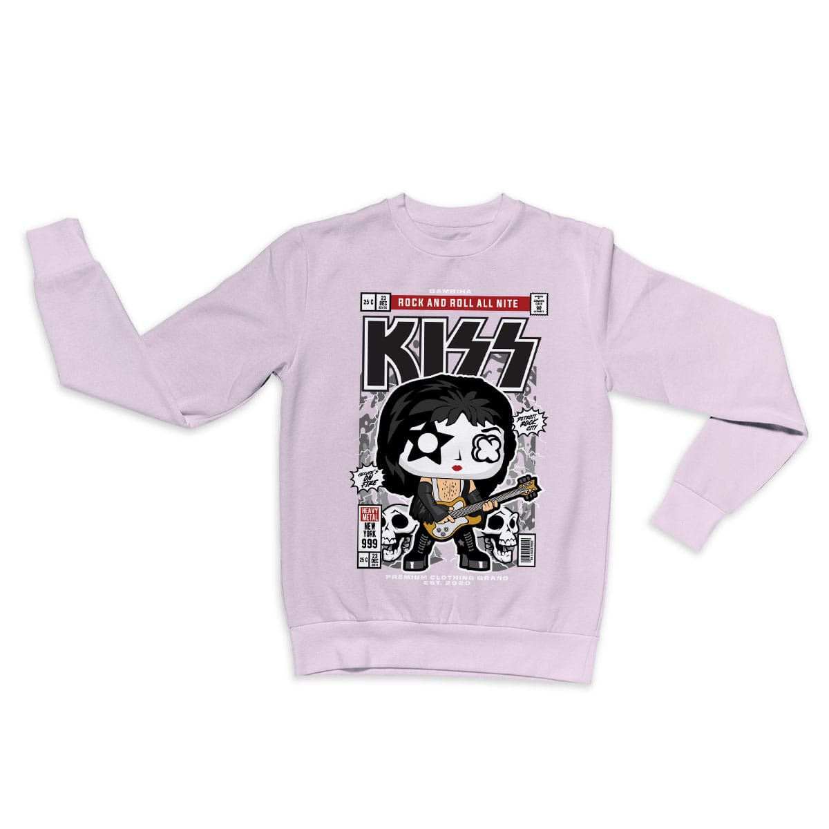 Kiss Cartoon Sweatshirt