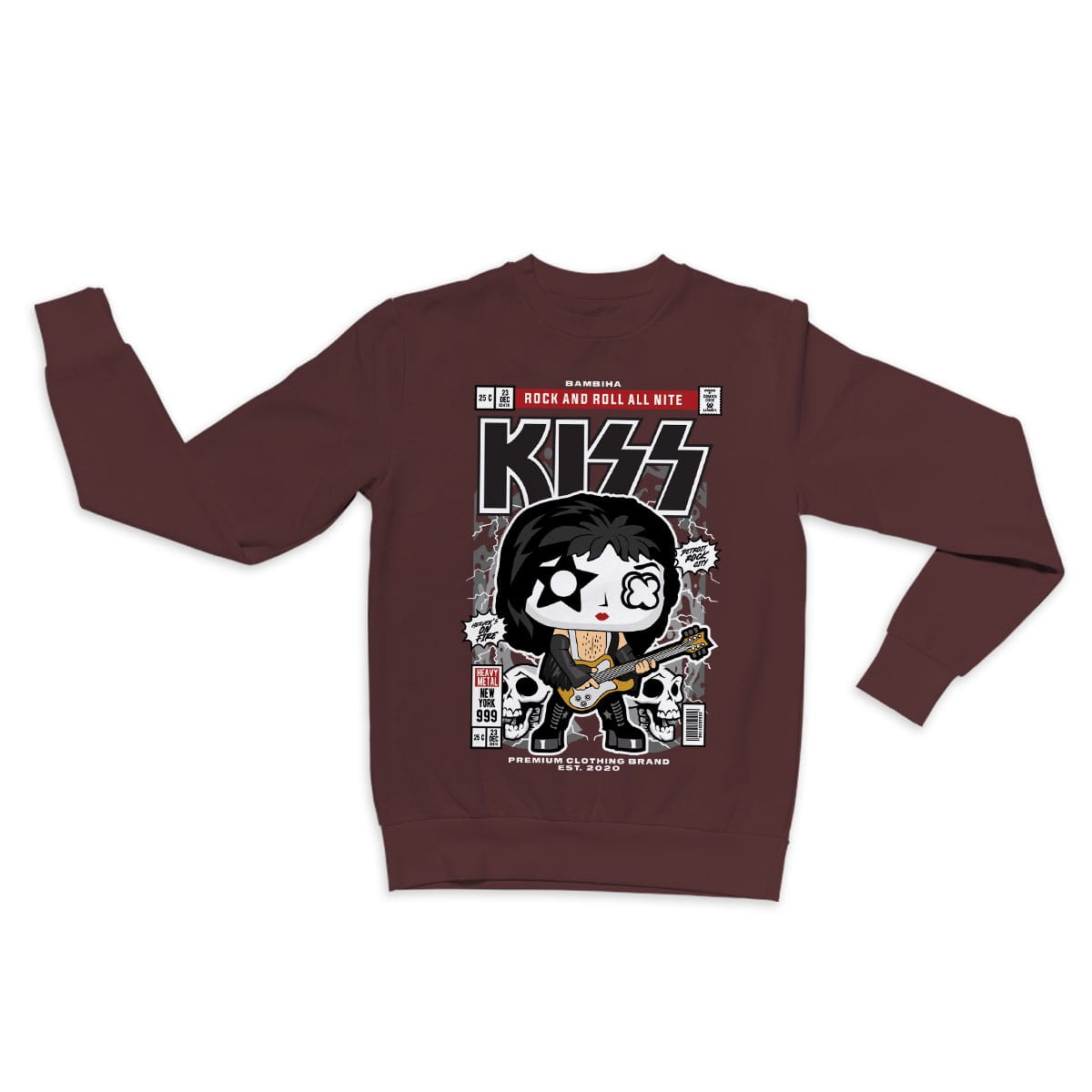 Kiss Cartoon Sweatshirt