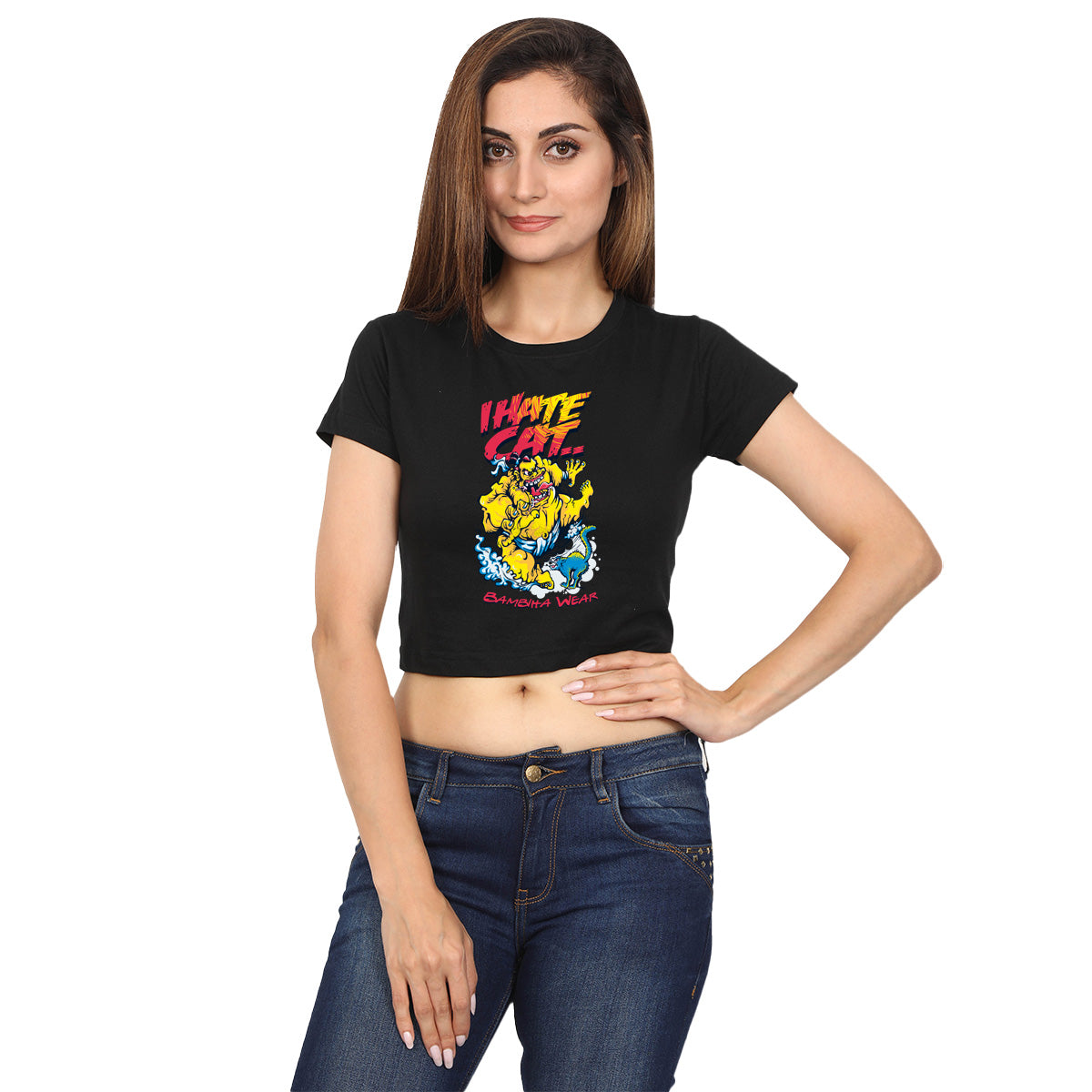 Kitty Nightmare Crop Top