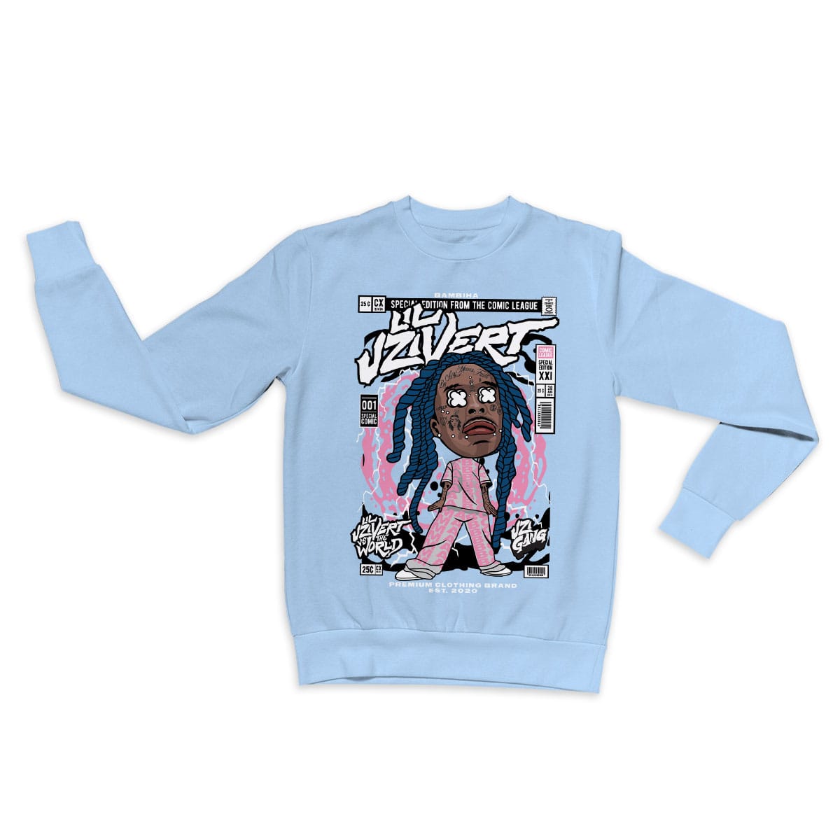 Lil Uzi Cartoon Sweatshirt