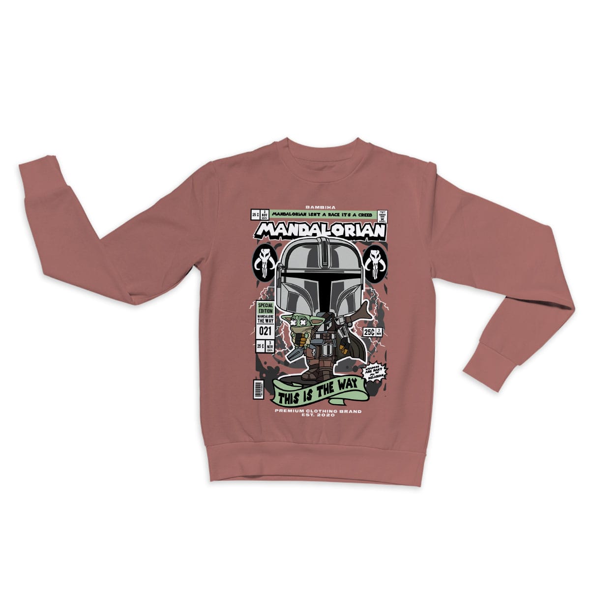 Mandalorian Cartoon Sweatshirt