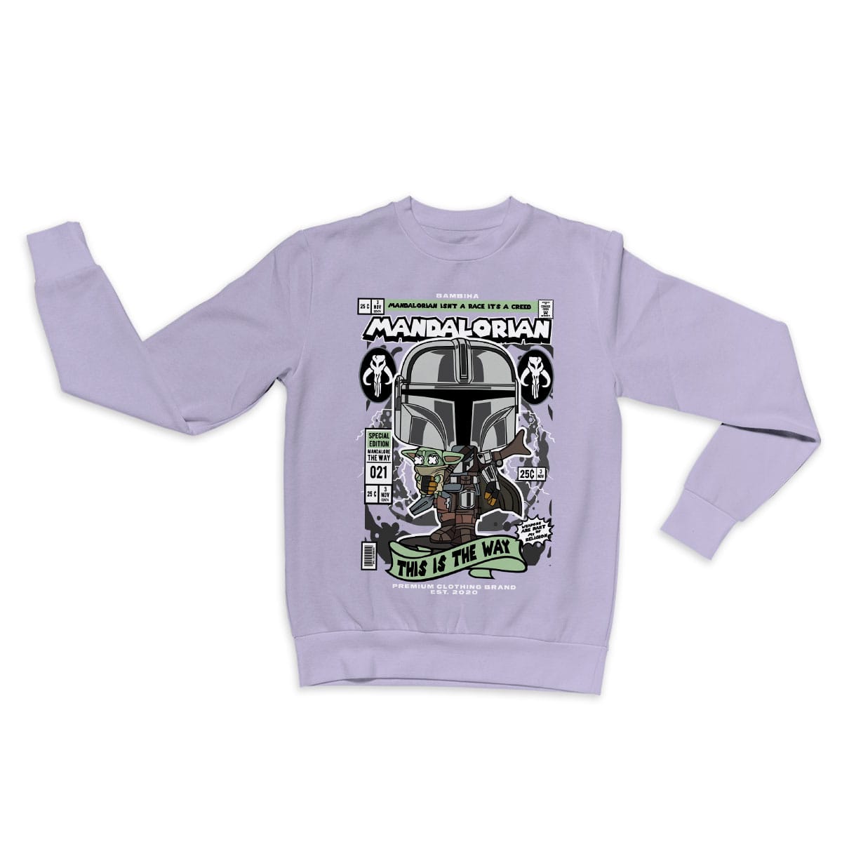 Mandalorian Cartoon Sweatshirt