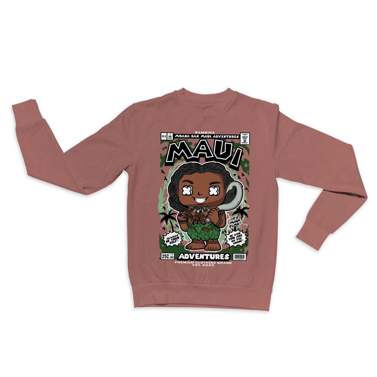 Maui Moana Cartoon Sweatshirt