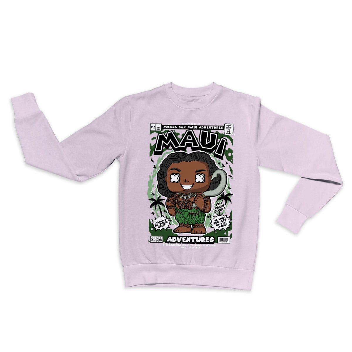 Maui Moana Cartoon Sweatshirt