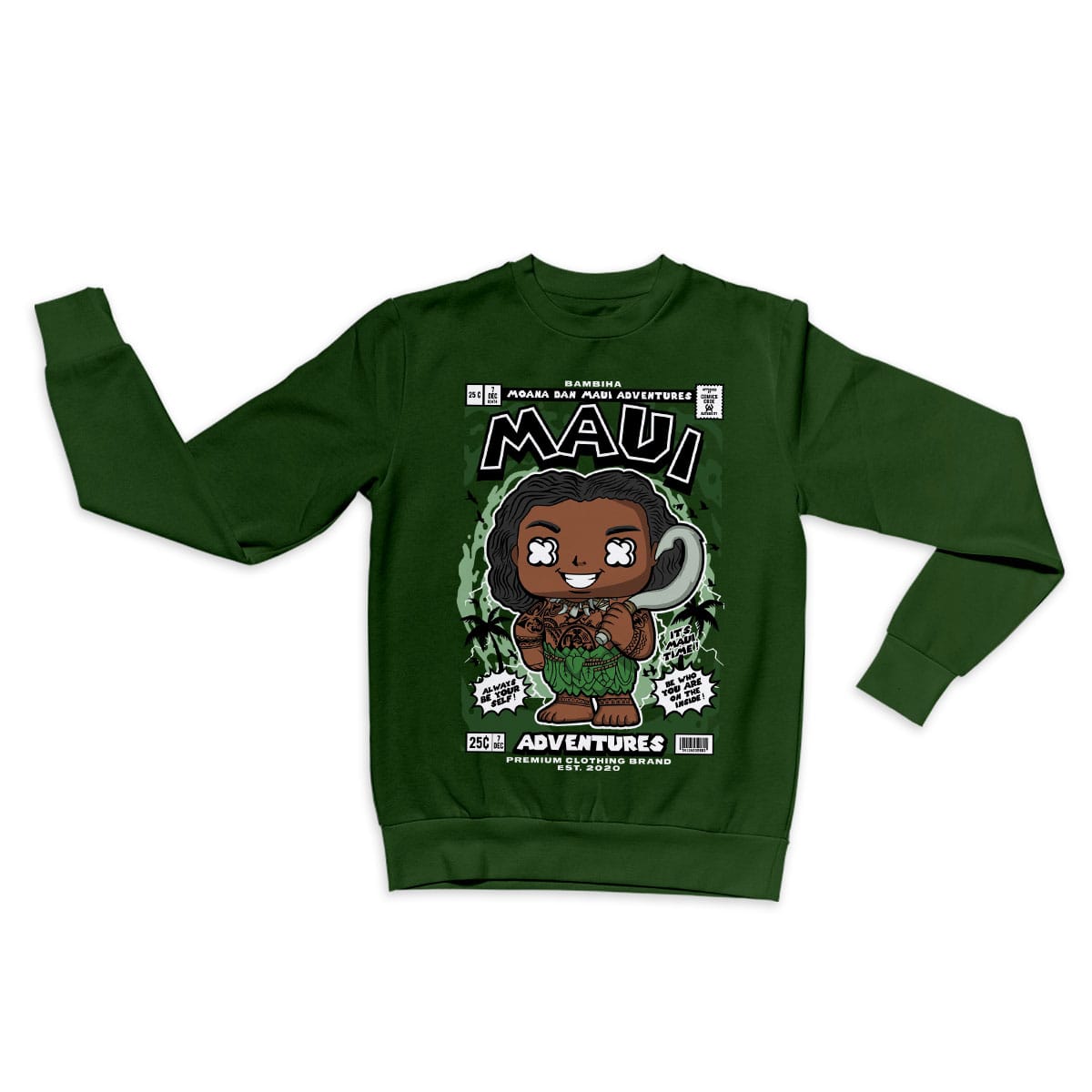 Maui Moana Cartoon Sweatshirt