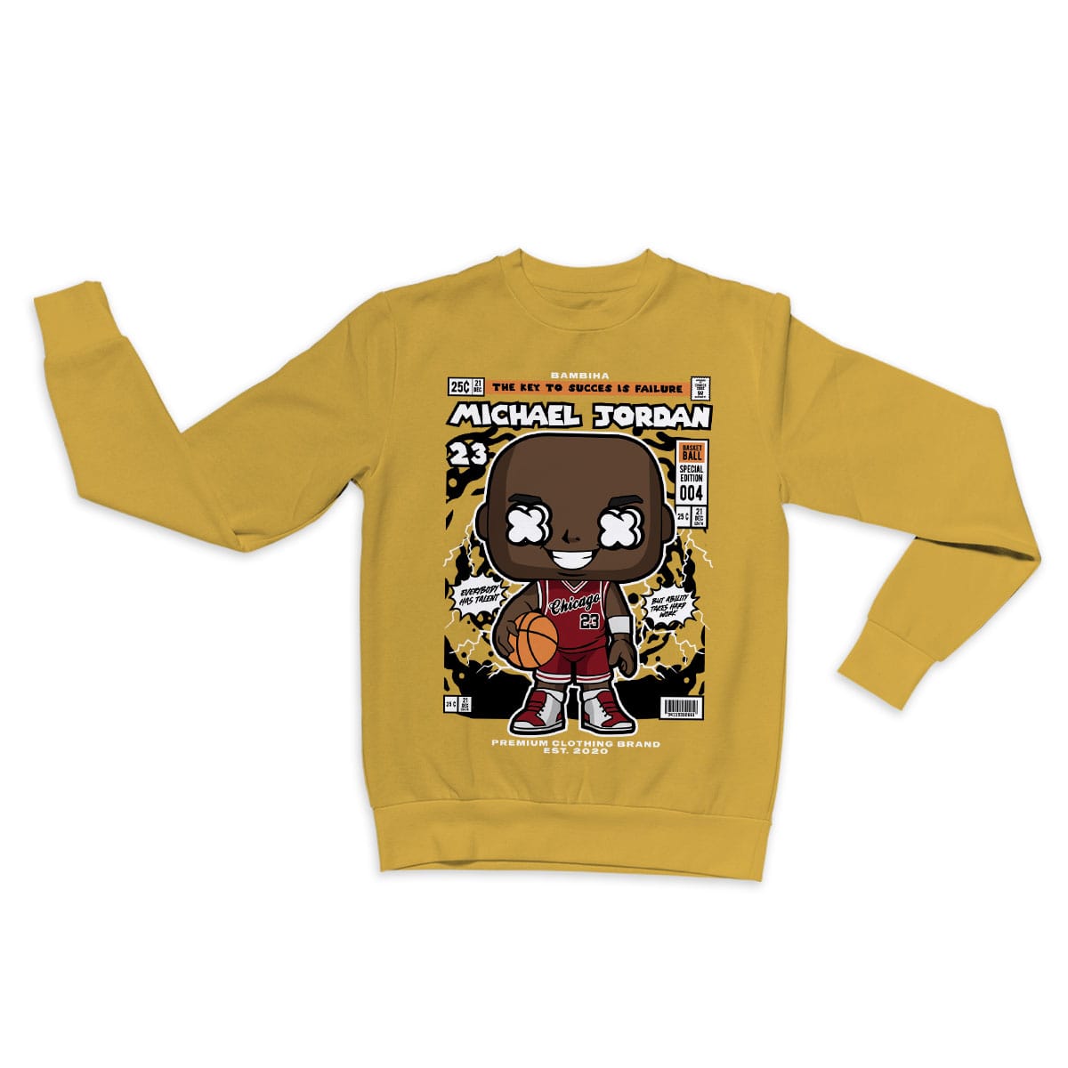 Michael Jordan Cartoon Sweatshirt
