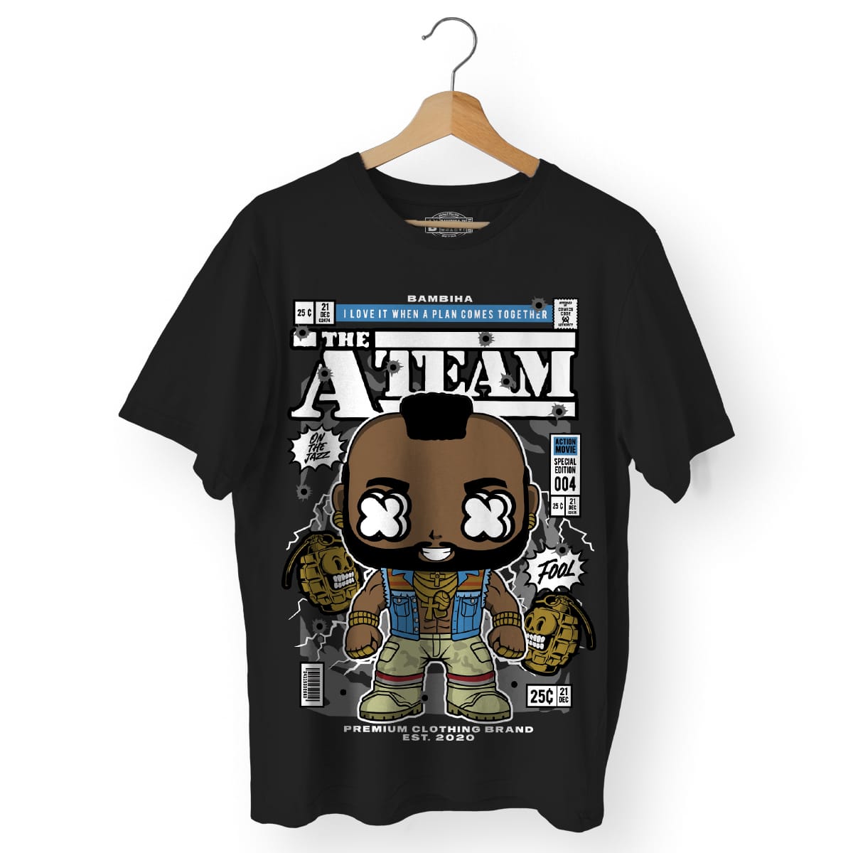 Mr T Cartoon T-Shirt