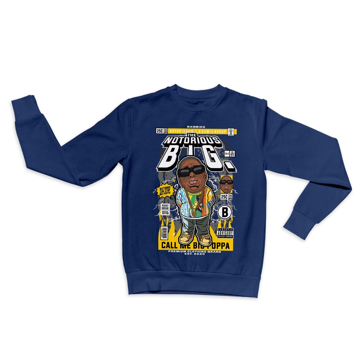 Notorious B.I.G Cartoon Sweatshirt