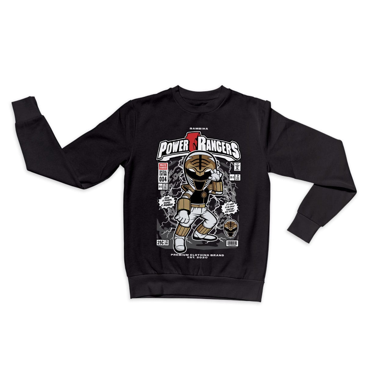 Power Ranger Cartoon Sweatshirt