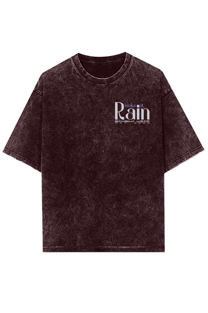 Rainmaker Swagger Acid Wash Oversized T-Shirt