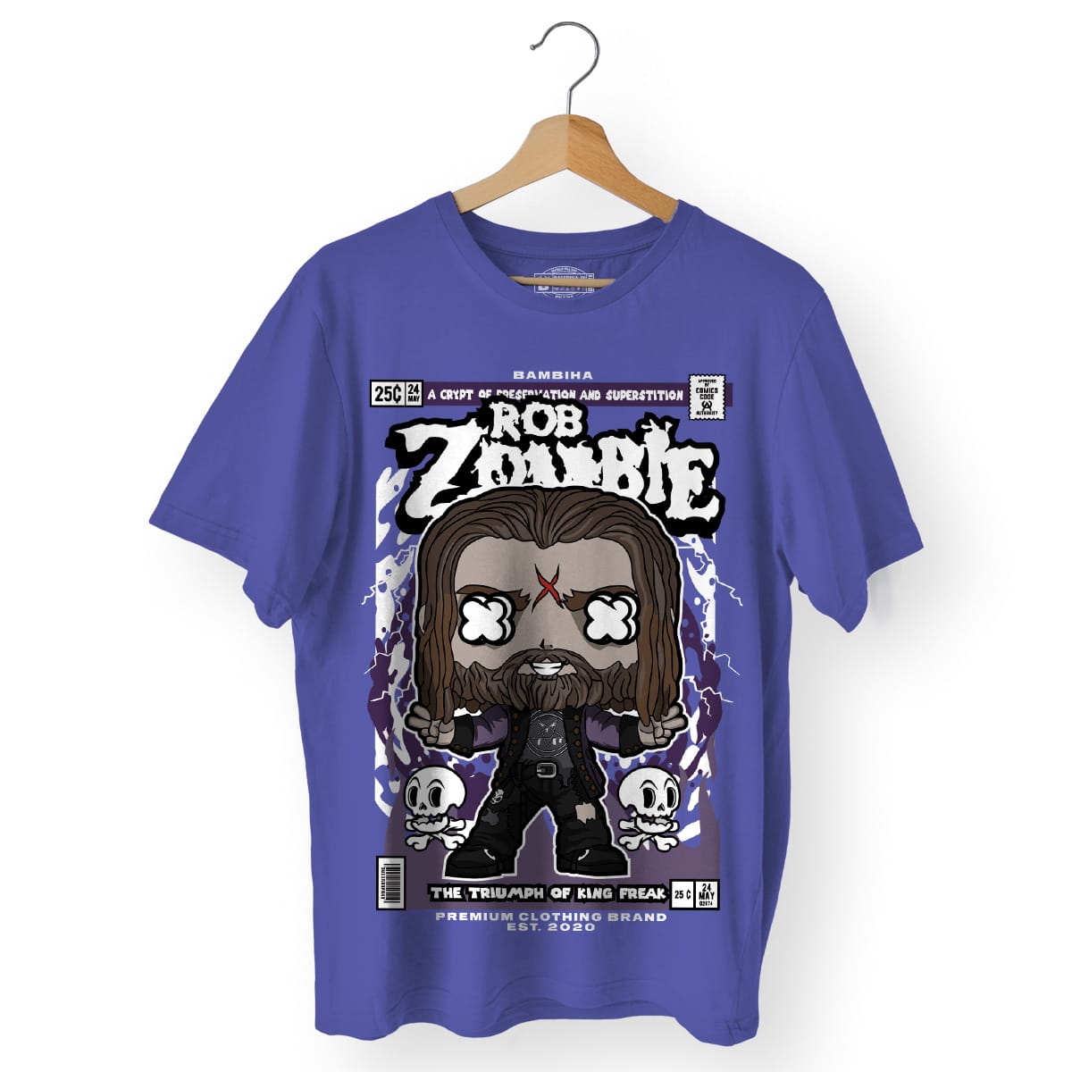 Rob Zombie Cartoon T-Shirt