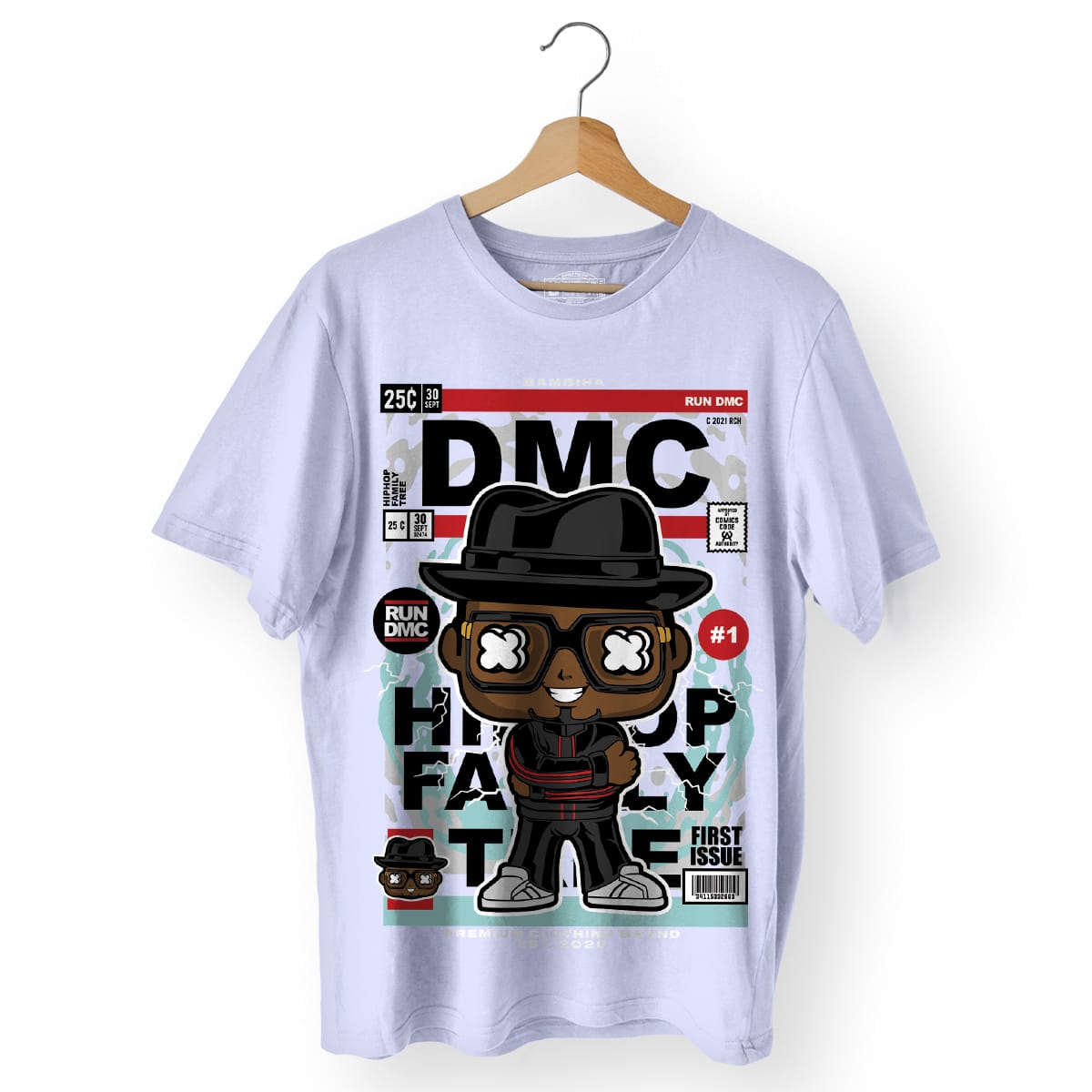 Run DMC Cartoon T-Shirt