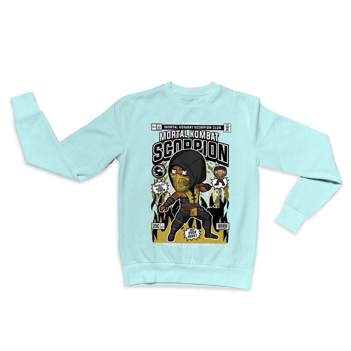 Scorpion Cartoon Sweatshirt