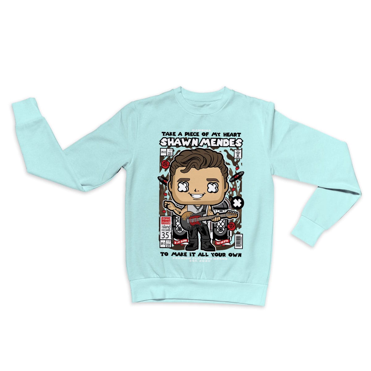 Shawn Mendes Cartoon Sweatshirt