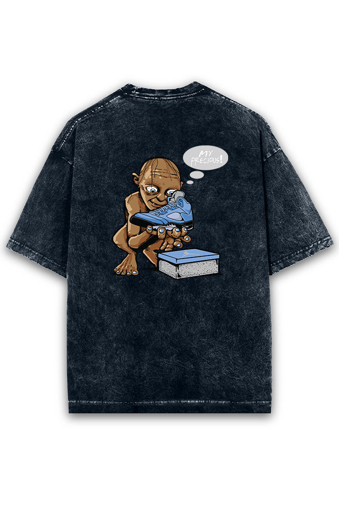 Sneakerhead Dreams Acid Wash Oversized T-Shirt