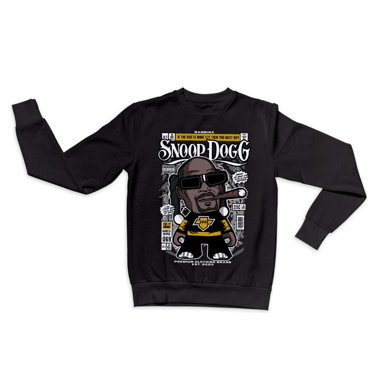 Snoop Dog Cartoon Sweatshirt
