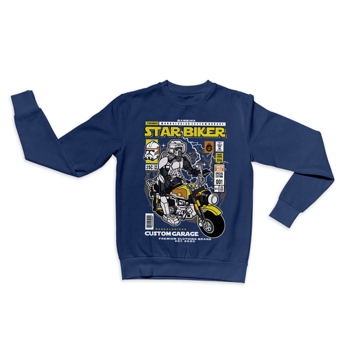 Starbiker Cartoon Sweatshirt