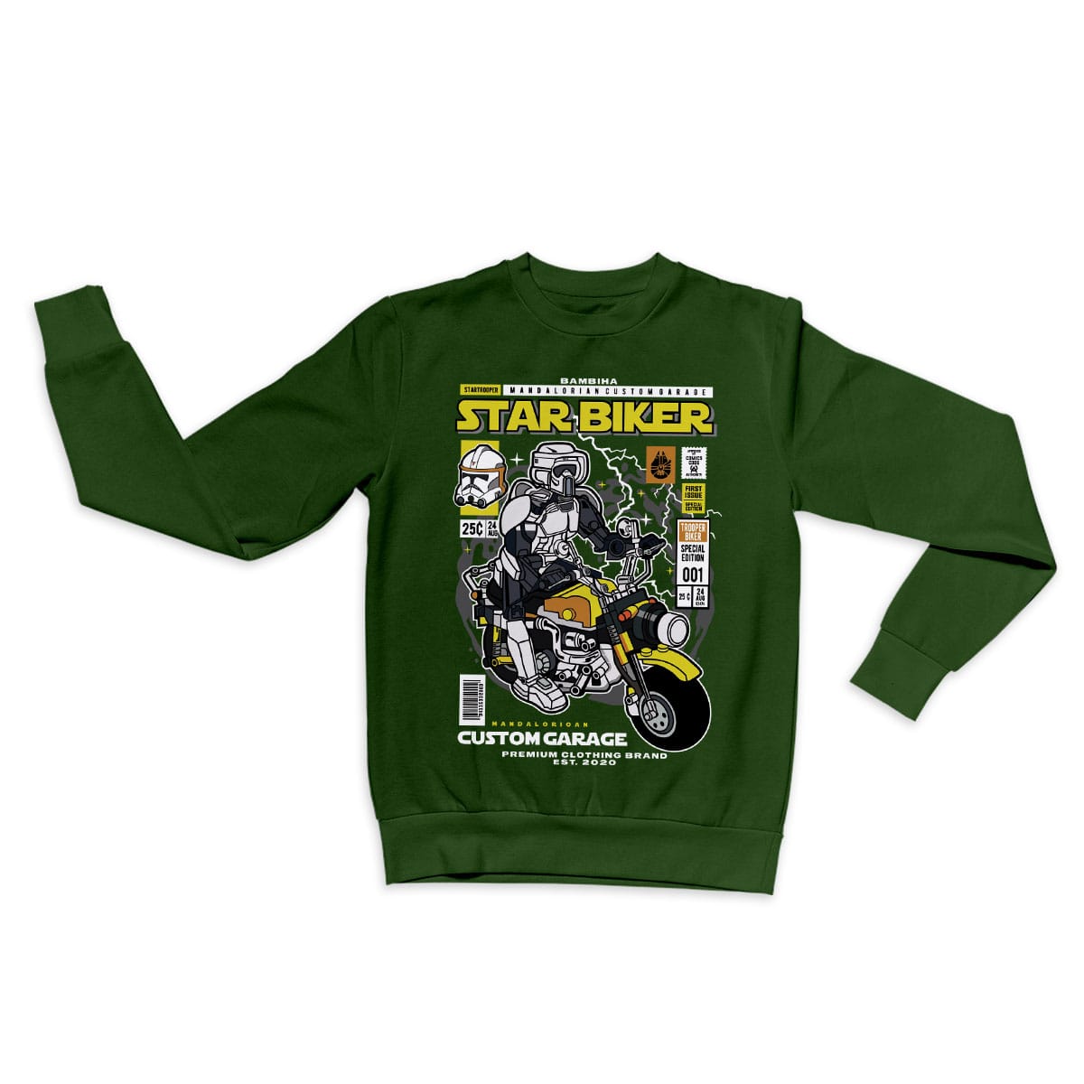 Starbiker Cartoon Sweatshirt