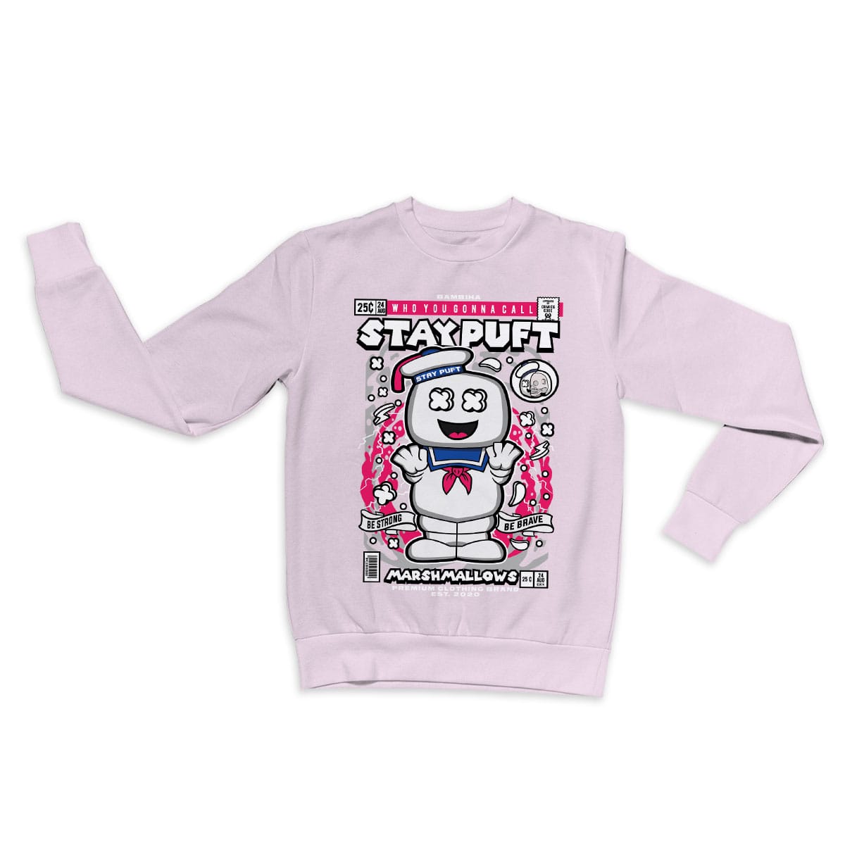 Stay Puft Marshmallowman Cartoon Sweatshirt