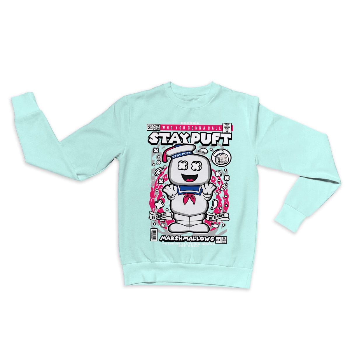 Stay Puft Marshmallowman Cartoon Sweatshirt