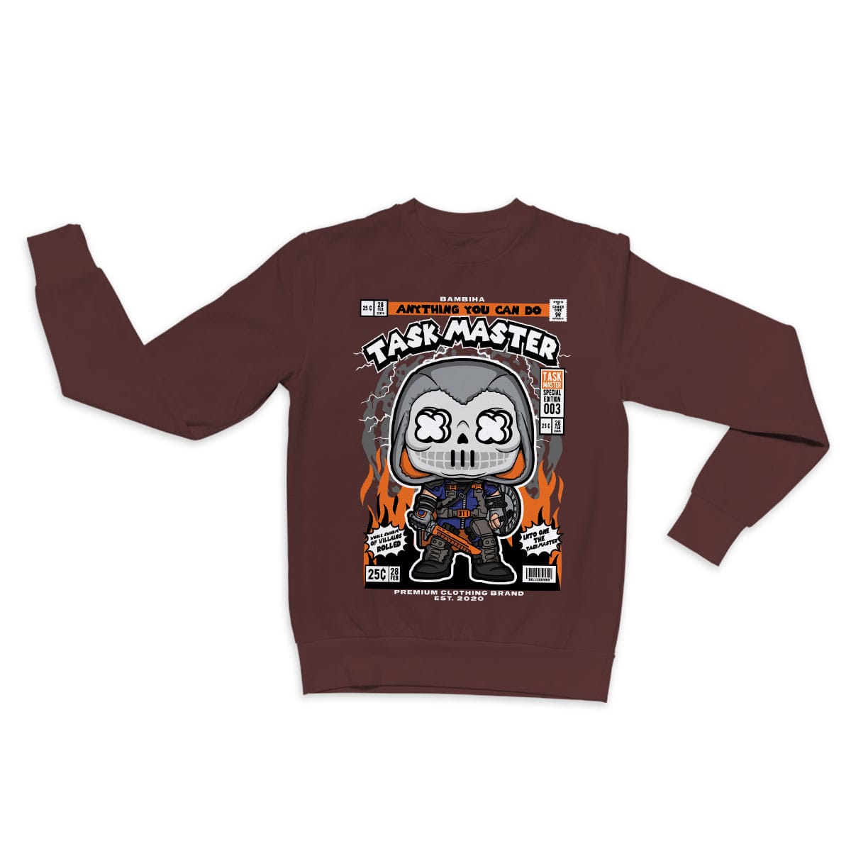 Taskmaster Cartoon Sweatshirt