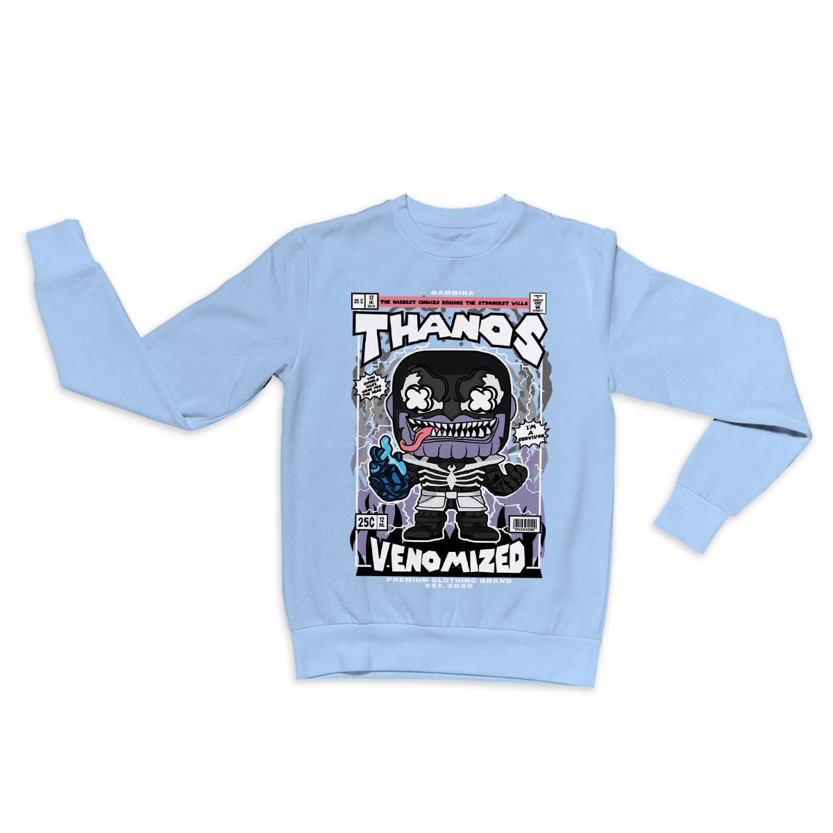 Thanos Venomized Cartoon Sweatshirt