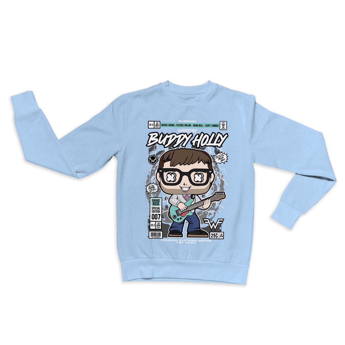 Weezer Cartoon Sweatshirt
