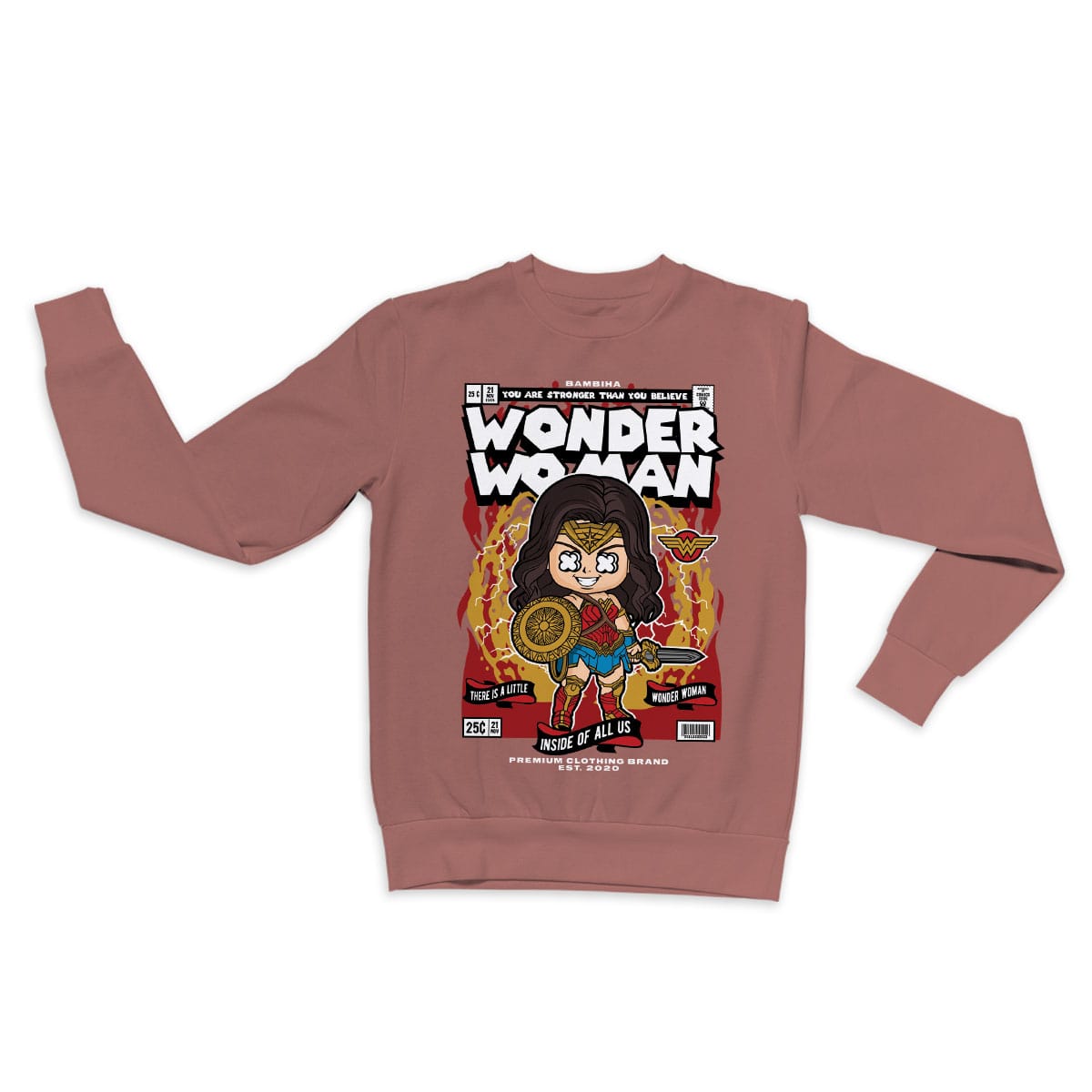 Wonder Woman Cartoon Sweatshirt