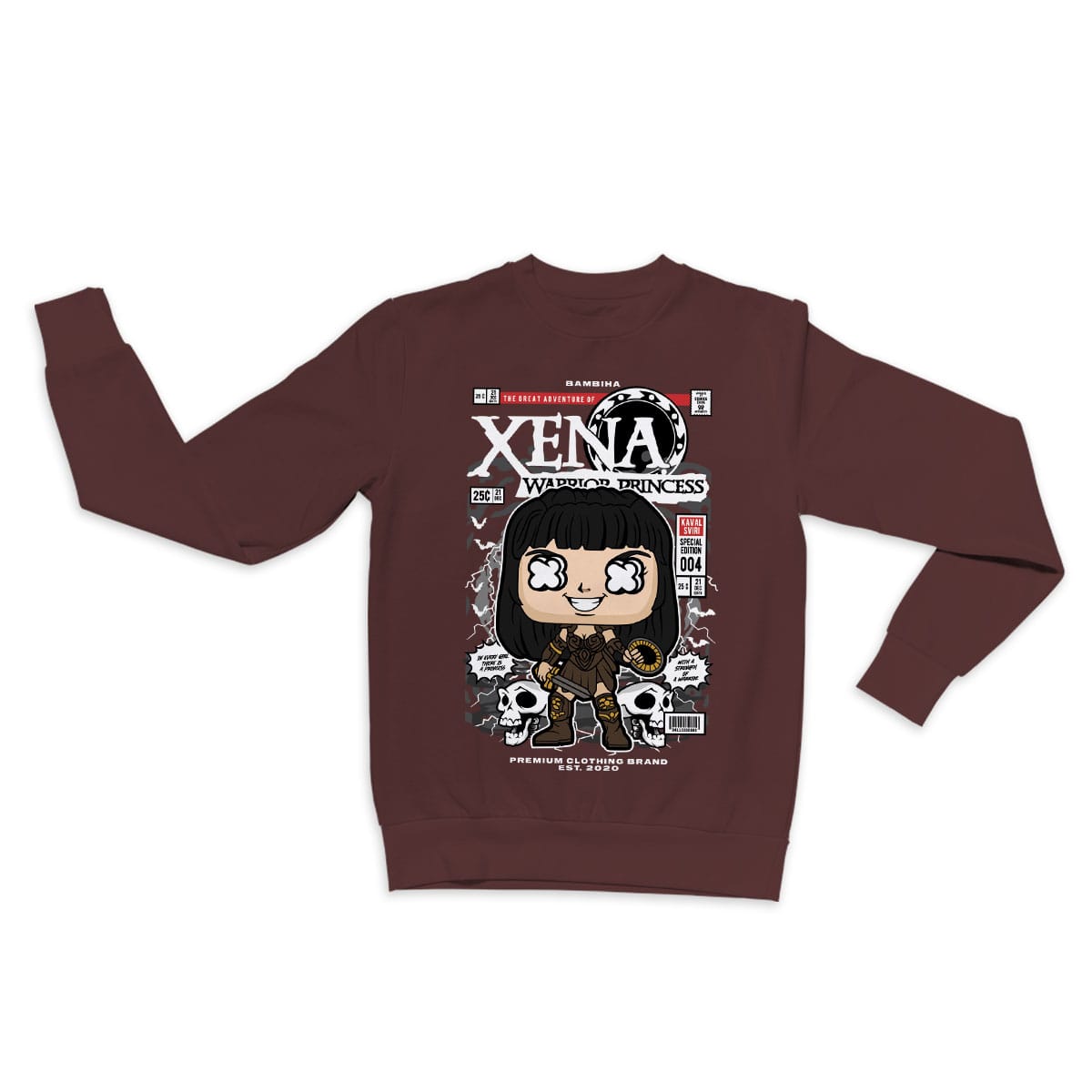 Xena Cartoon Sweatshirt