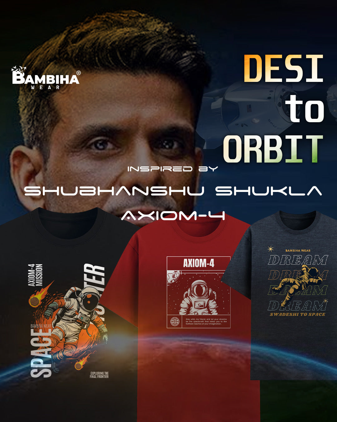 Desi to Orbit