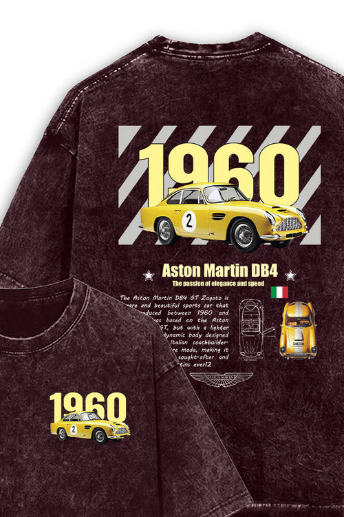 1960 Martin DB4 Acid Wash Oversized T-Shirt