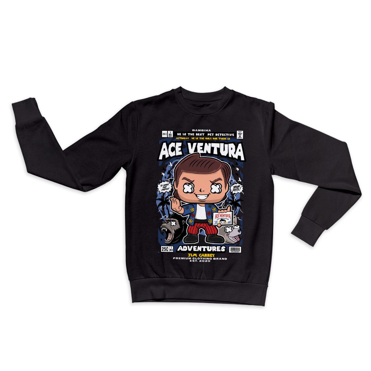 Ace Ventura Cartoon Sweatshirt