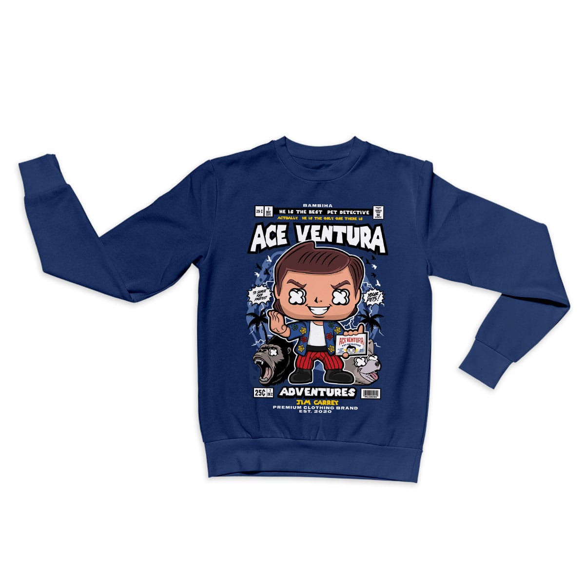 Ace Ventura Cartoon Sweatshirt