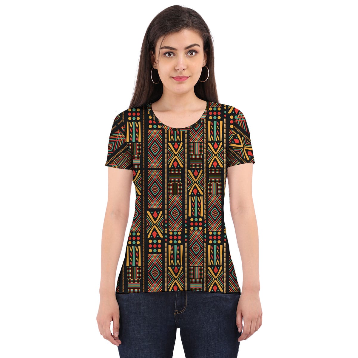 African Color Women T-Shirt