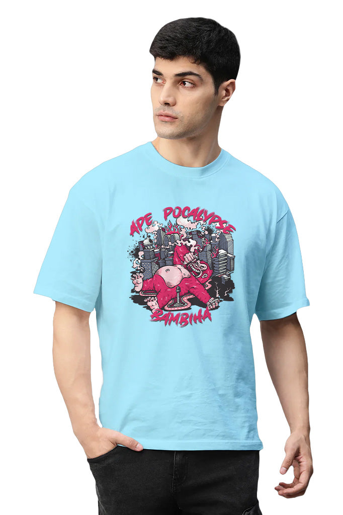 Ape Pocalypse (Front Print) Oversized T-Shirt