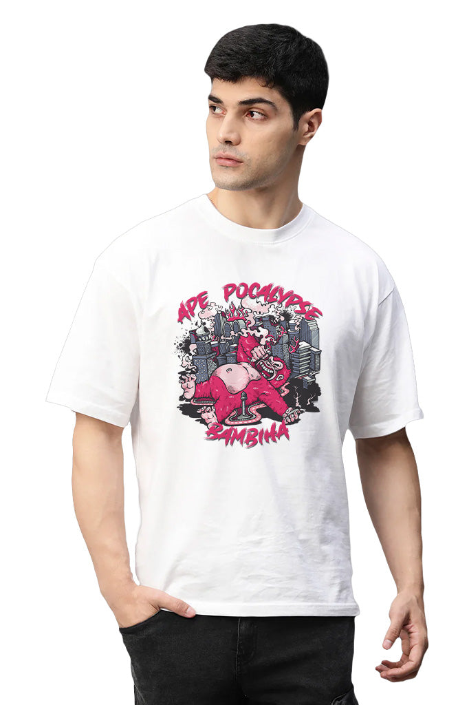 Ape Pocalypse (Front Print) Oversized T-Shirt