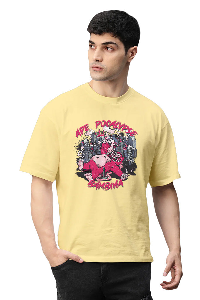 Ape Pocalypse (Front Print) Oversized T-Shirt