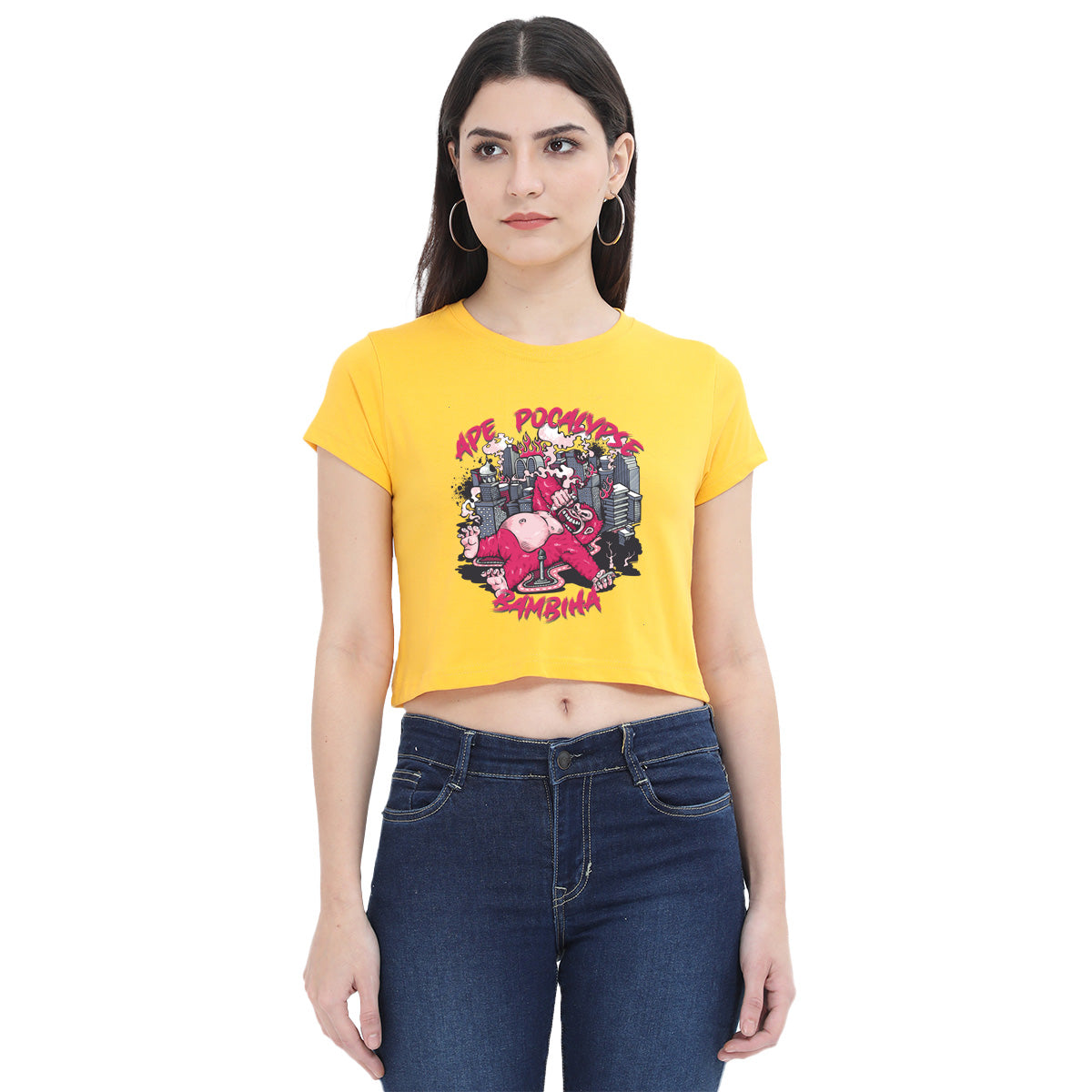 Ape Pocalypse Crop Top