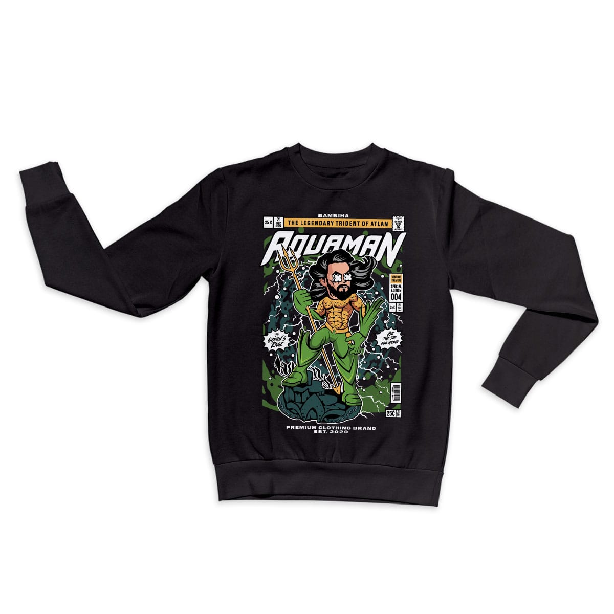 Aquaman Cartoon Sweatshirt
