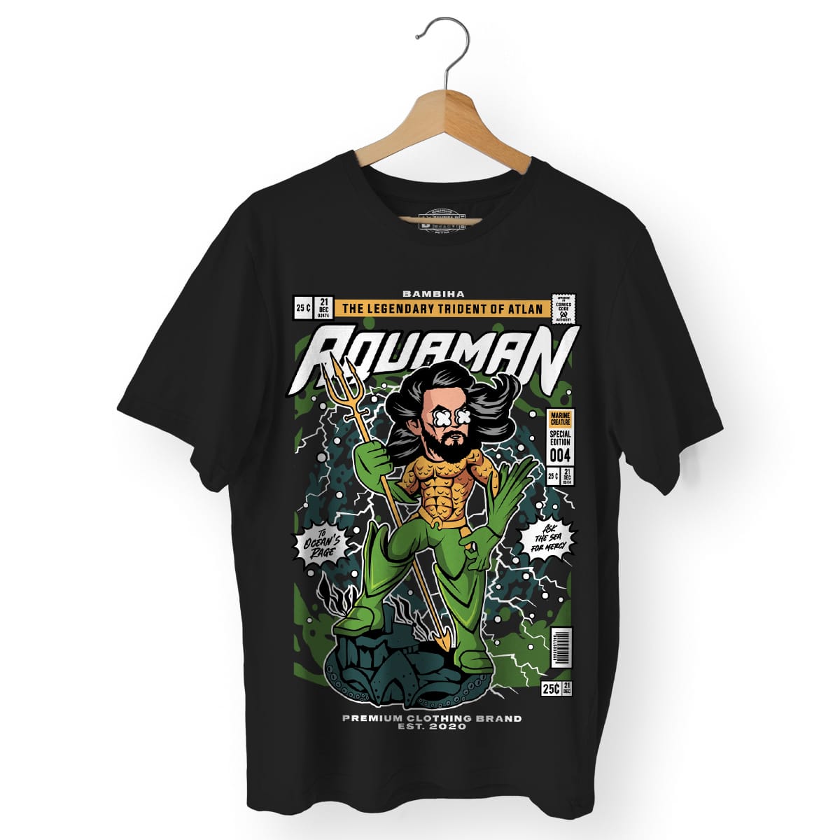 Aquaman Cartoon T-Shirt